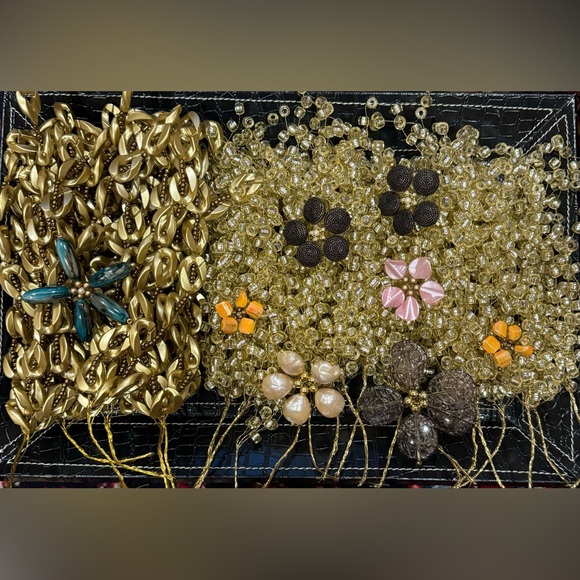 Bulk of beaded branches / Stems and flowers for crafts Events Decor - Picture 2 of 8